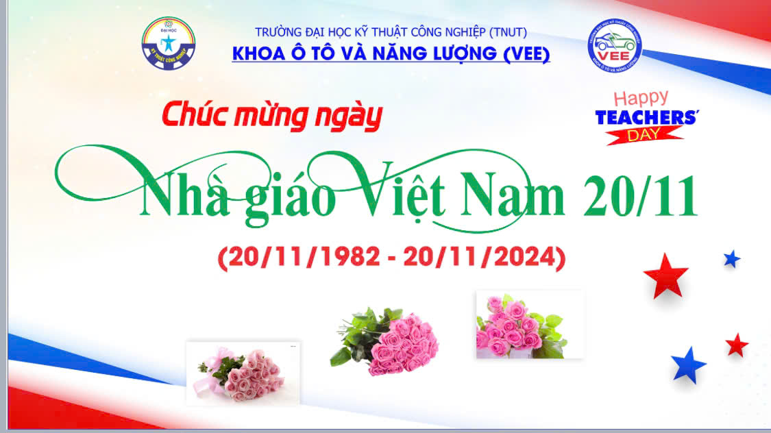 Khoa Ô tô và Năng lượng tổ chức buổi gặp mặt tri ân nhân Ngày Nhà giáo Việt Nam 20/11